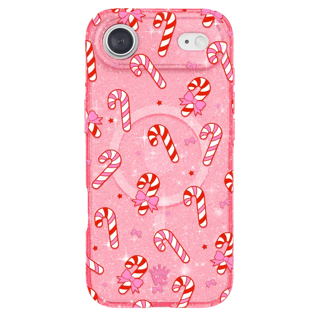 Pink Peppermint Princess iPhone Case