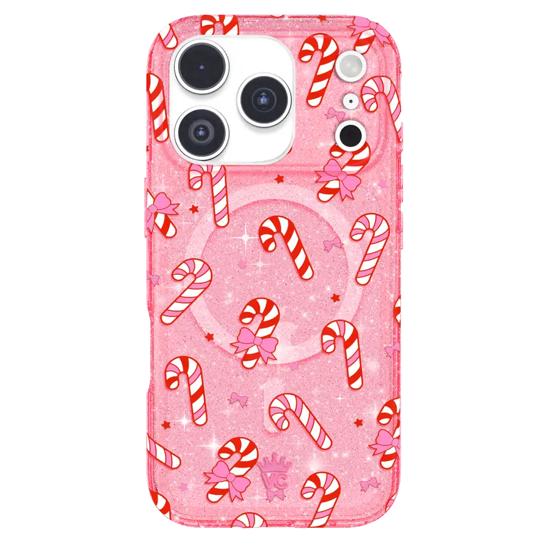 Pink Peppermint Princess iPhone Case