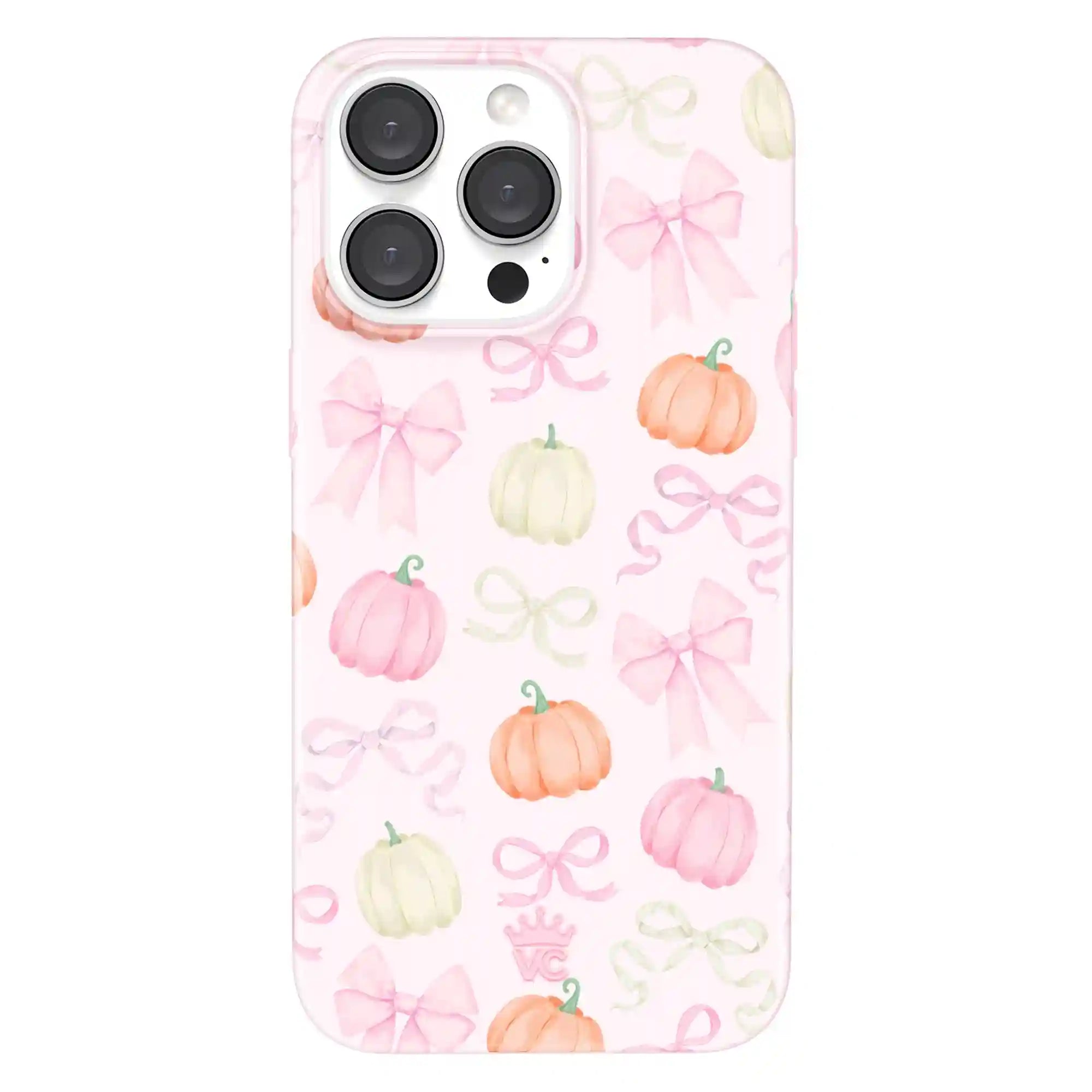 Pink Pumpkin Princess iPhone Case