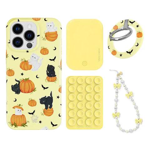 Purrfect Pumpkins iPhone Bundle Set - Grip