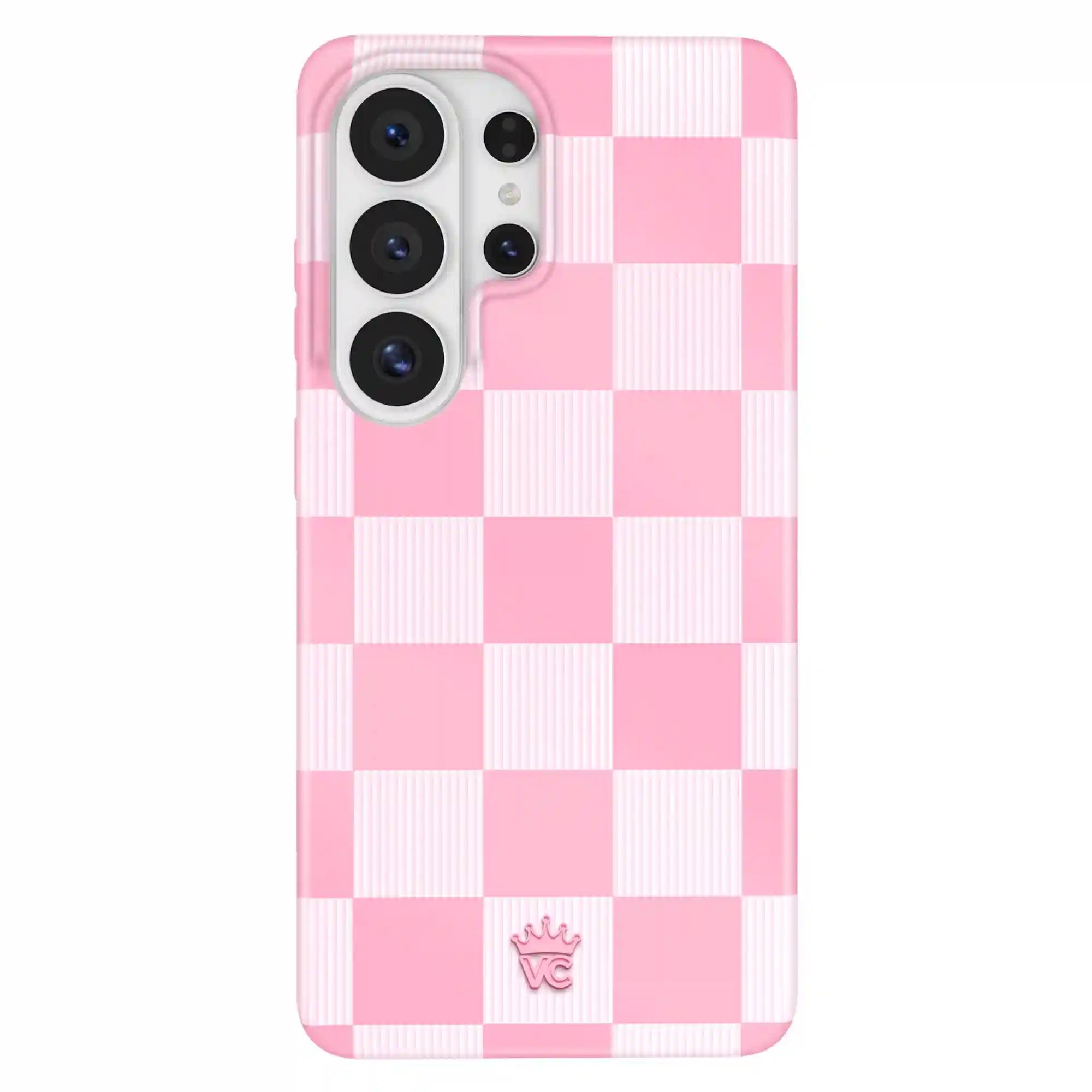 Pink Vibe Checkered Samsung Case