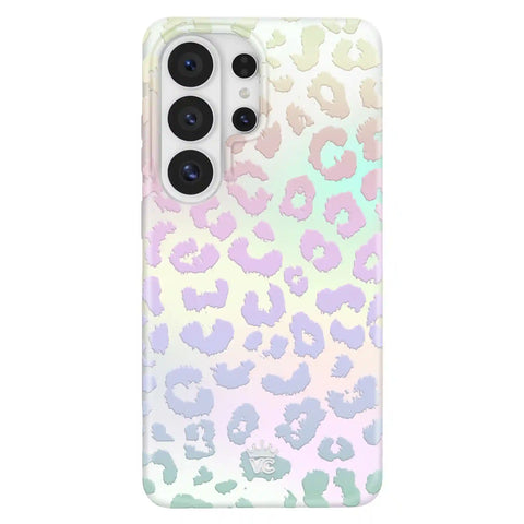 White Opal Leopard Samsung Case