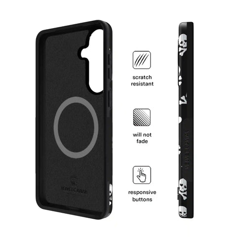Chrome Skulls Samsung Case