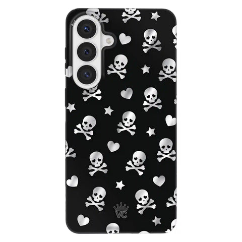 Chrome Skulls Samsung Case