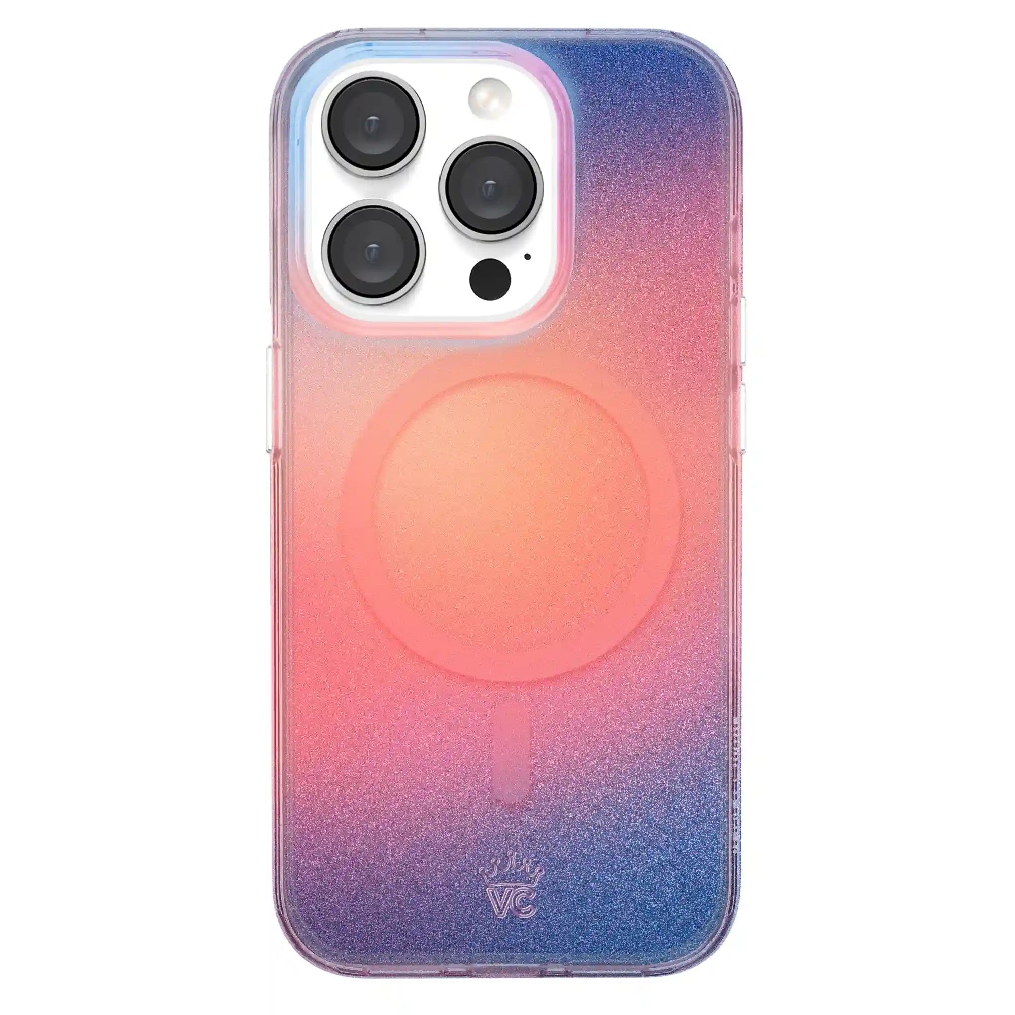 Sunset Glow Aura iPhone Case