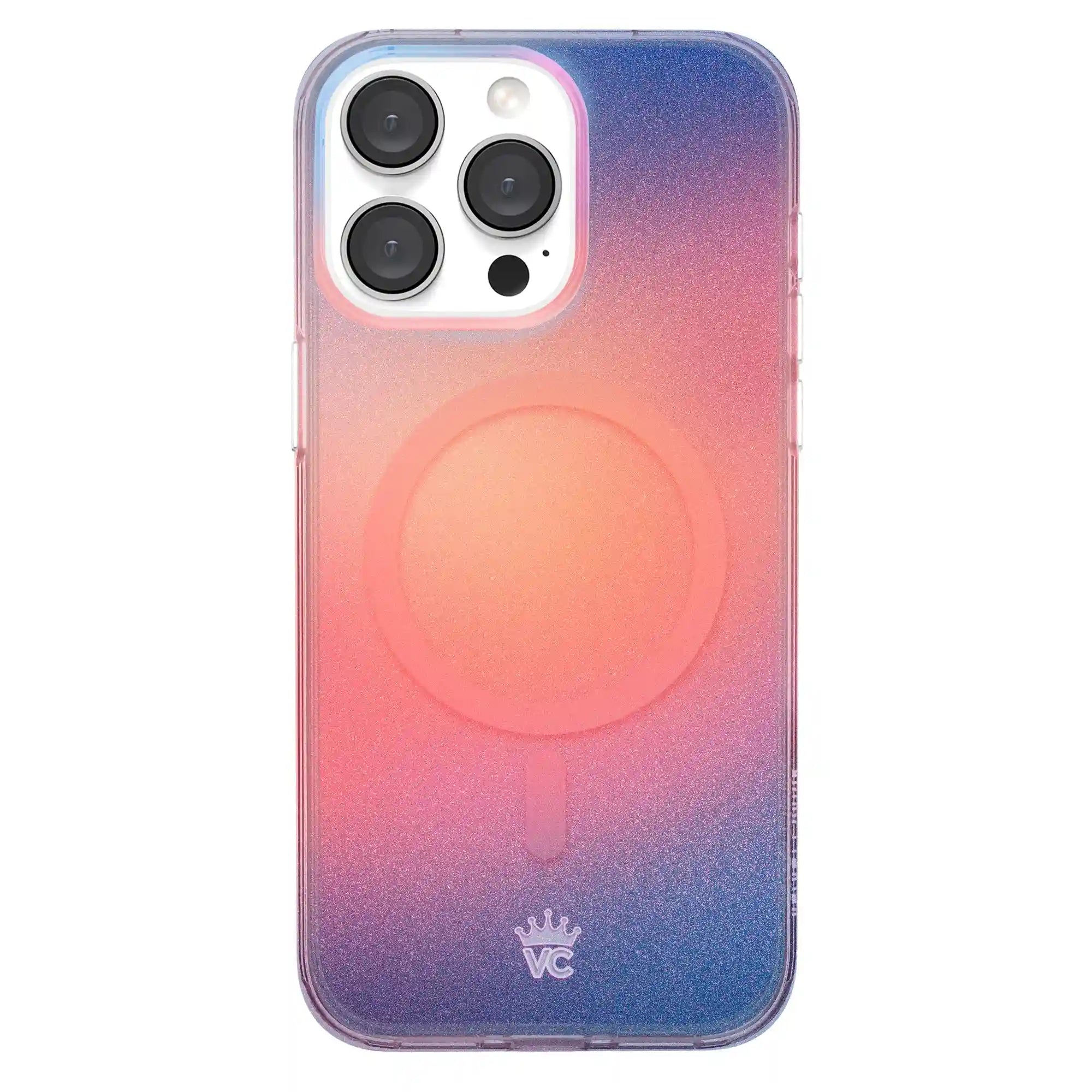 Sunset Glow Aura iPhone Case