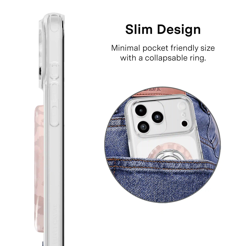 Nude Leopard MagSafe Grip Ring