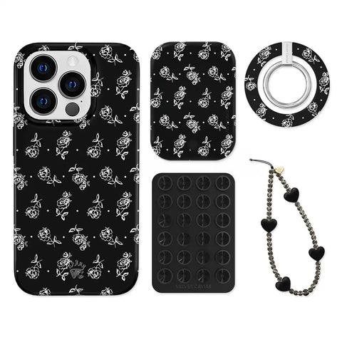 Vintage Roses iPhone Bundle Set - Grip