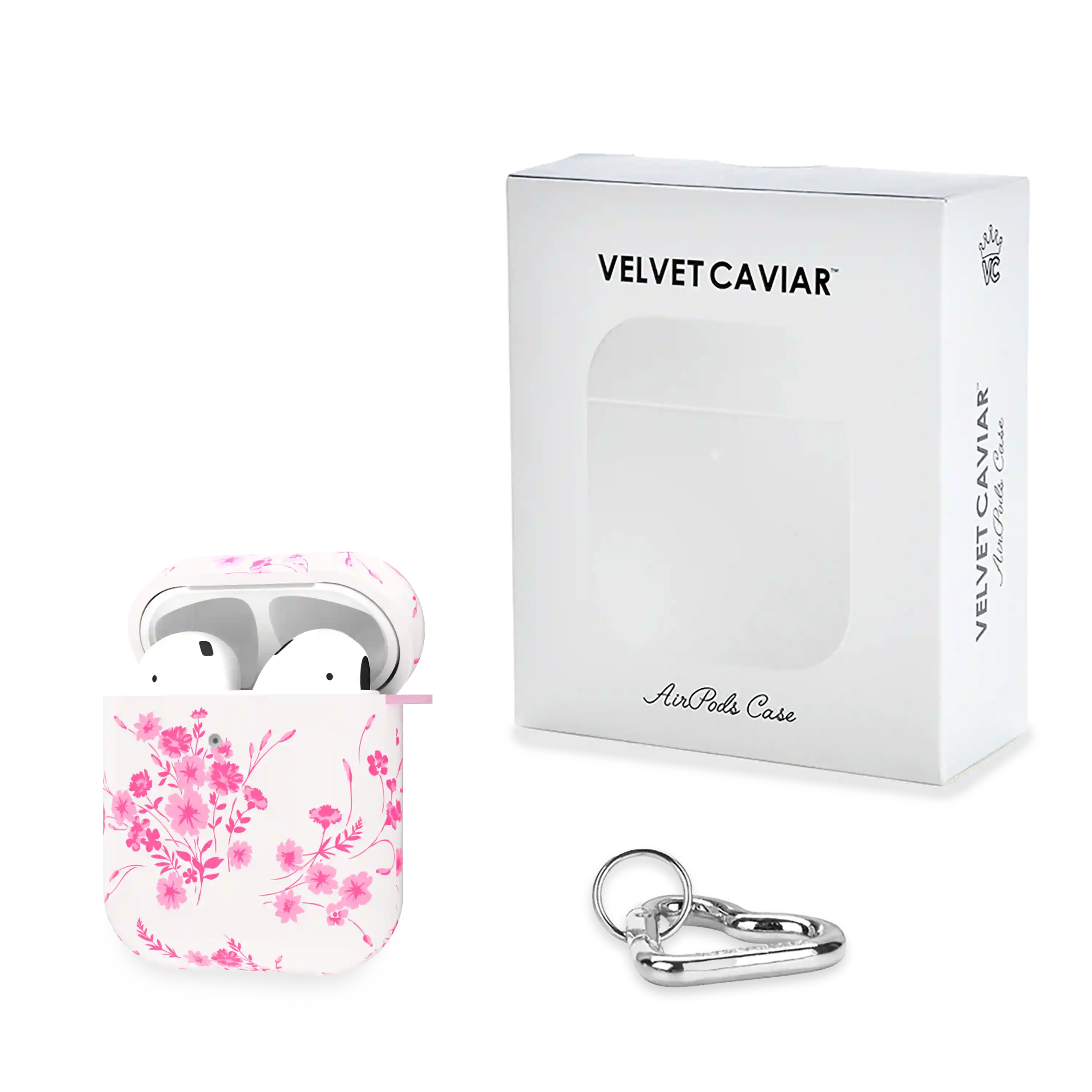 French Rose Floral AirPod Case