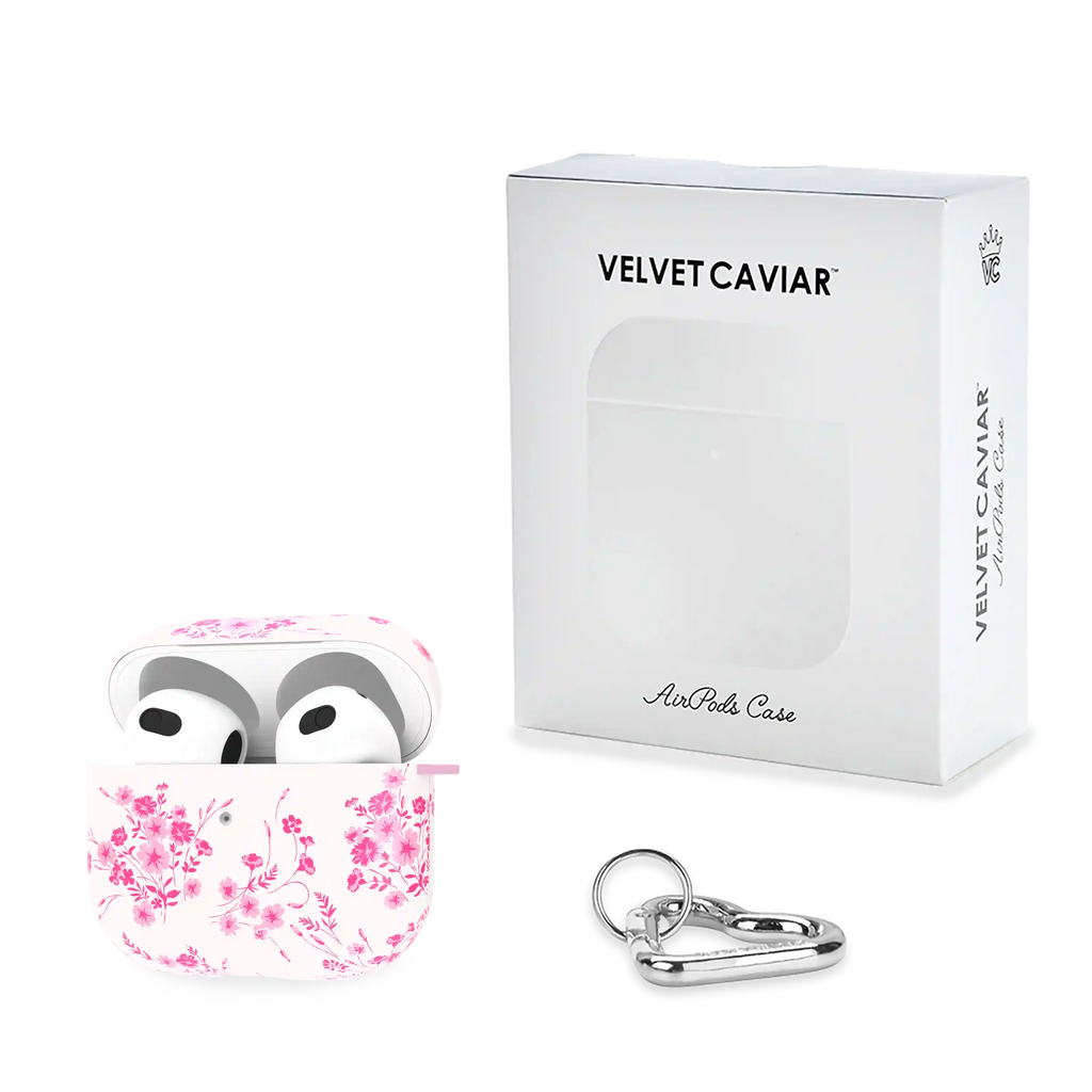 French Rose Floral AirPod Case