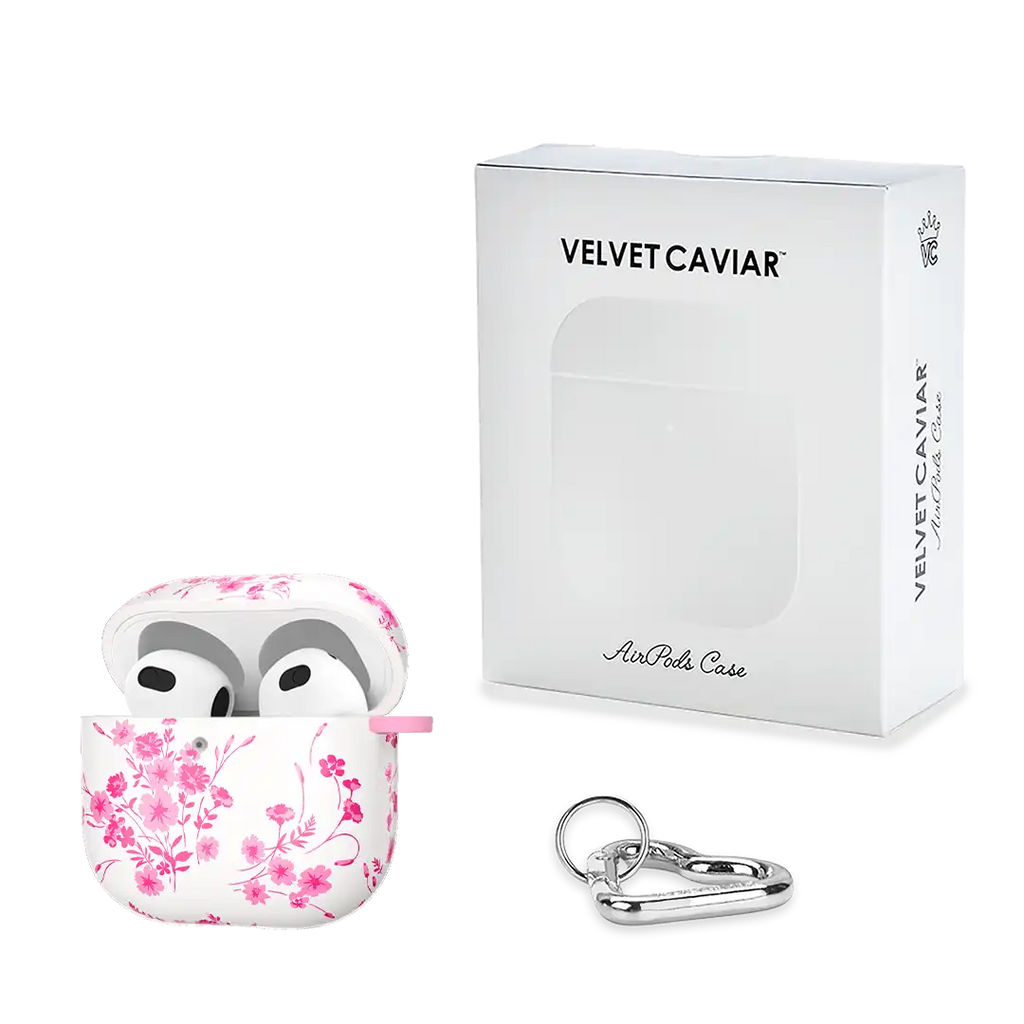 French Rose Floral AirPod Case