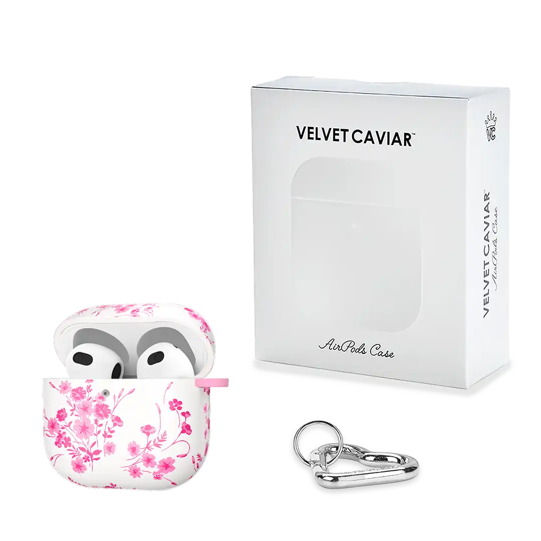 French Rose Floral AirPod Case
