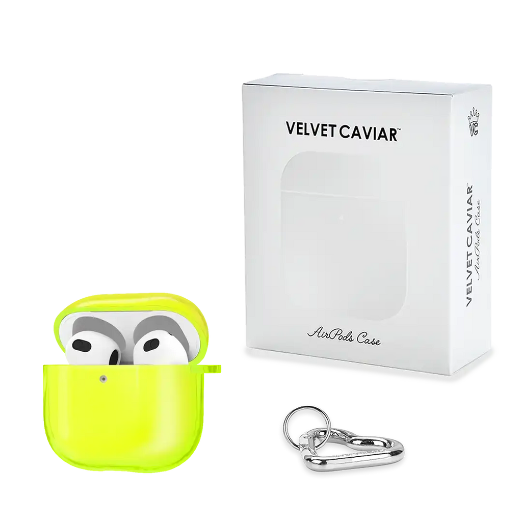 Neon Yellow AirPods Case