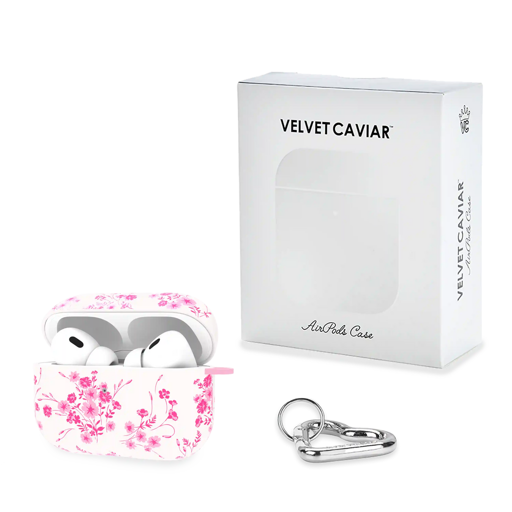 French Rose Floral AirPod Case