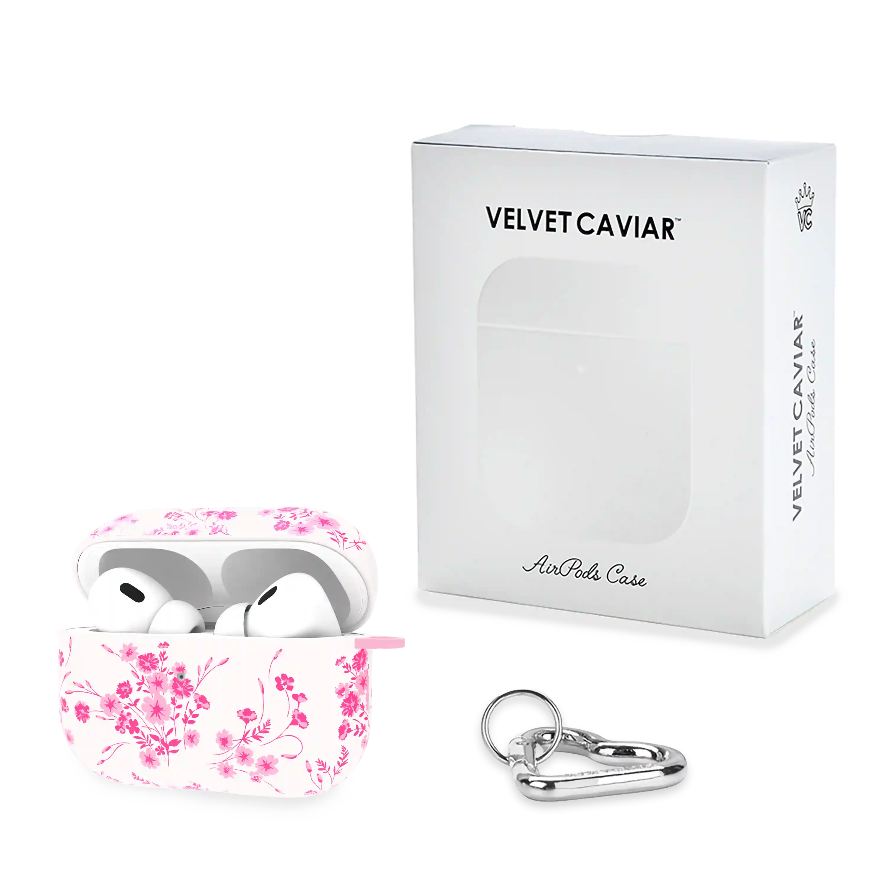 French Rose Floral AirPod Case
