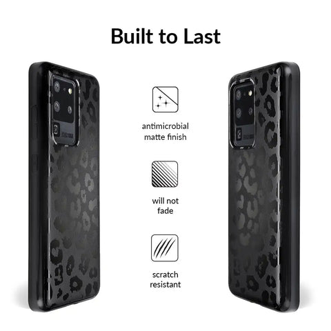 Black Leopard Samsung Case