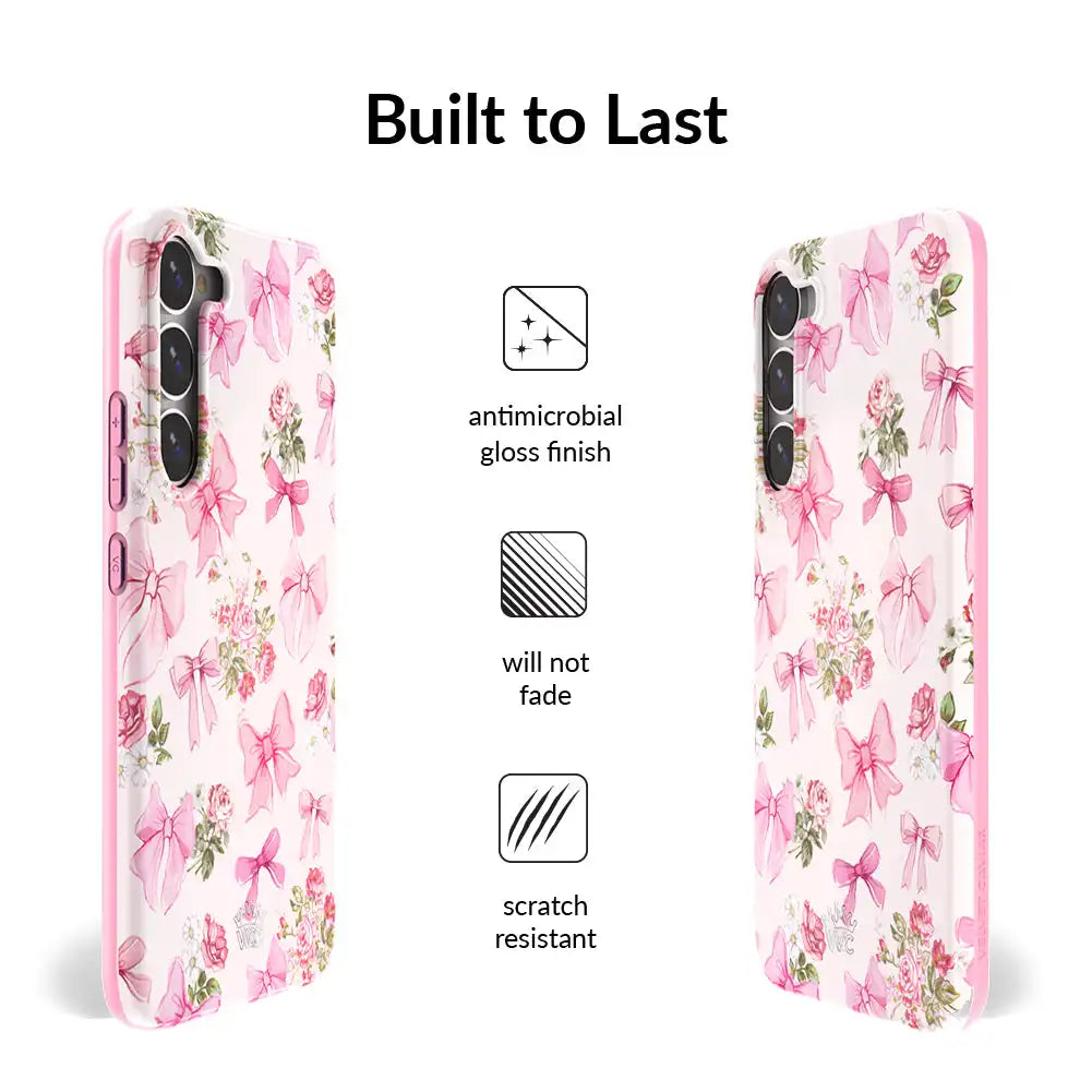 Posie Pink Bow Samsung Case
