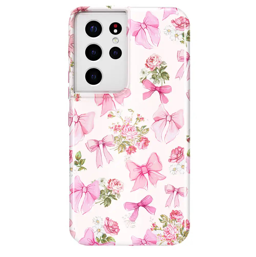 Posie Pink Bow Samsung Case