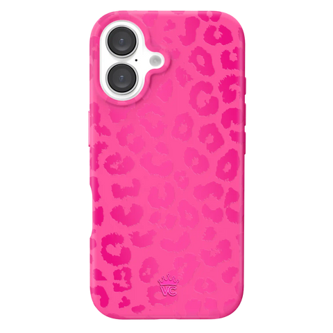 Even Hotter Pink Leopard iPhone Case