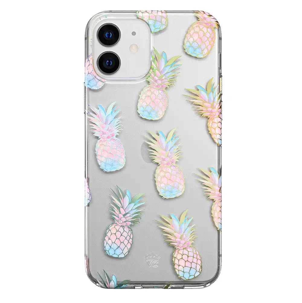 Pineapple Holo iPhone Case