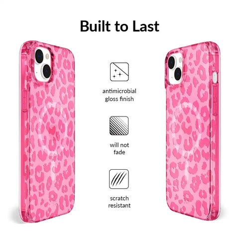 Candy Pink Leopard iPhone Case