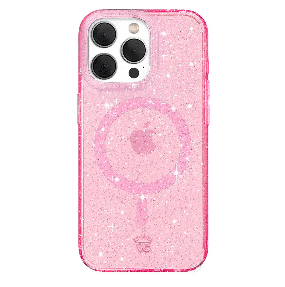 Pink Stardust Glitter iPhone Case