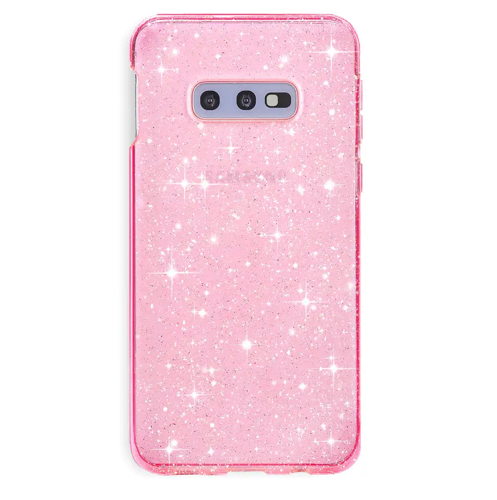 Pink Stardust Glitter Samsung Case