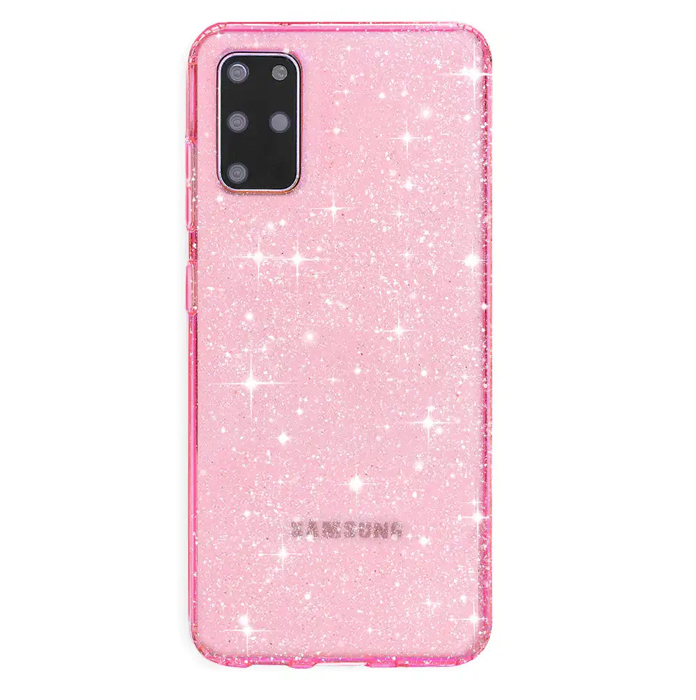 Pink Stardust Glitter Samsung Case
