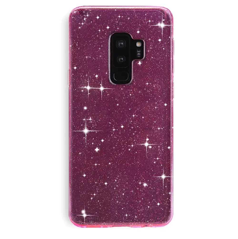Pink Stardust Glitter Samsung Case