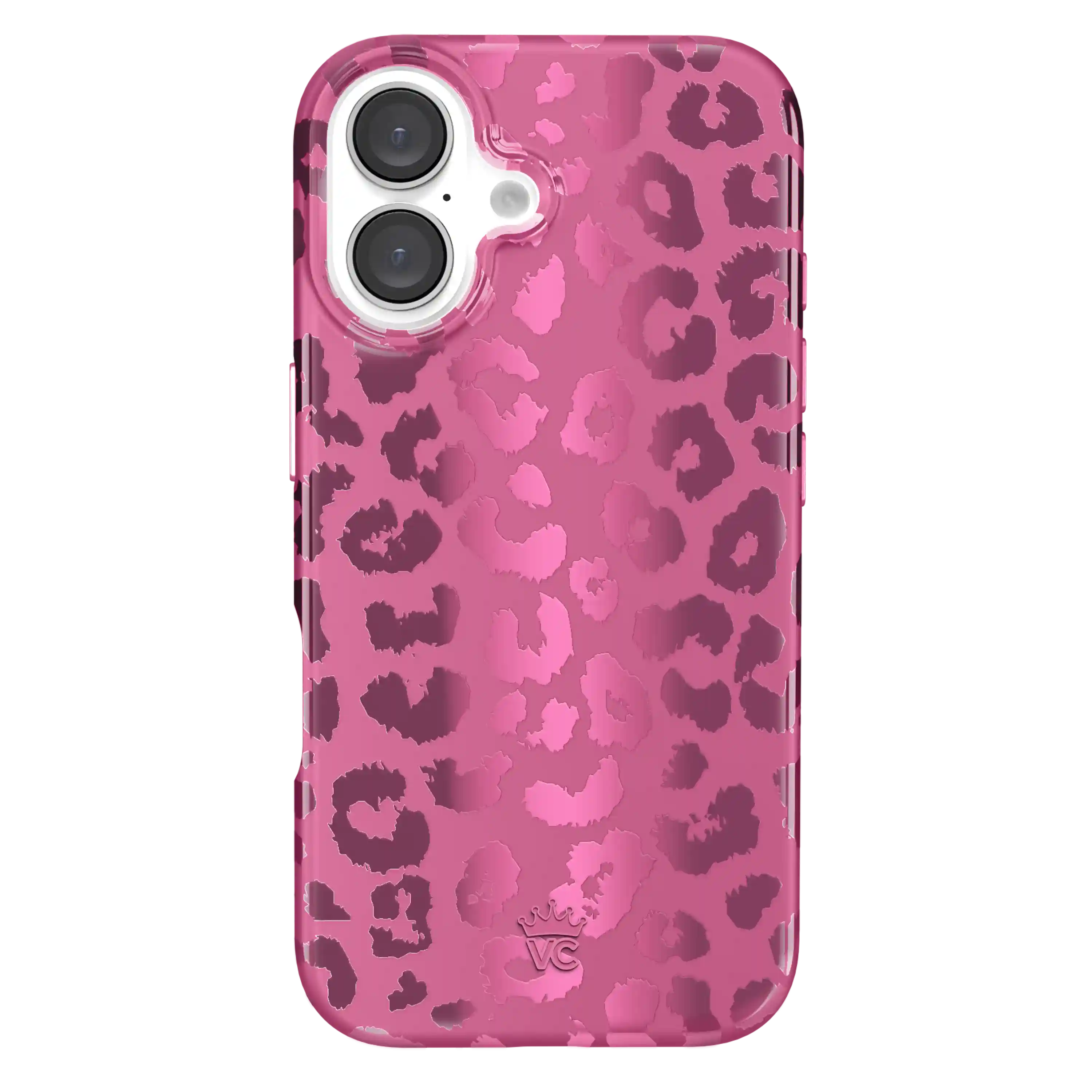 Pink Ruby Leopard iPhone Case