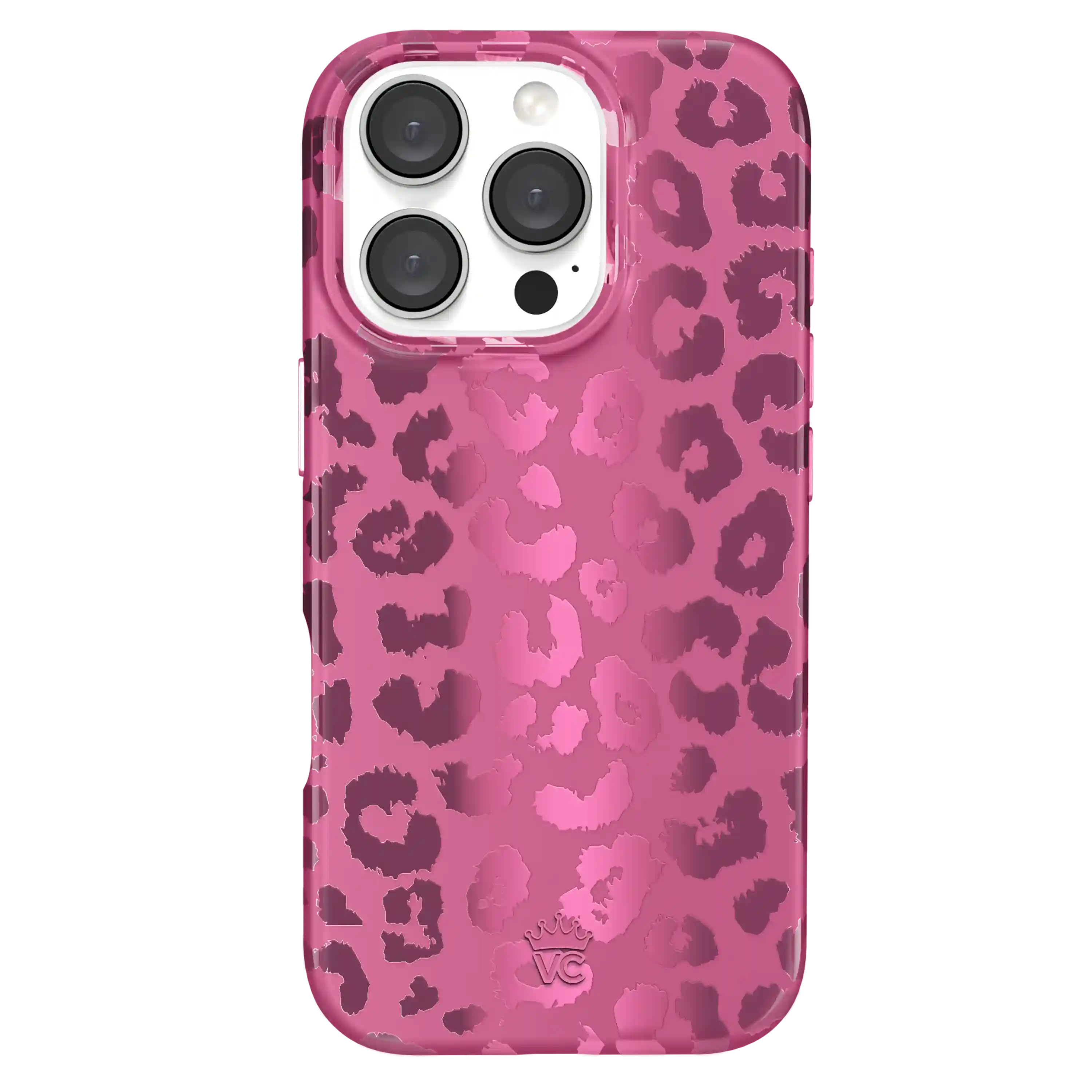 Pink Ruby Leopard iPhone Case