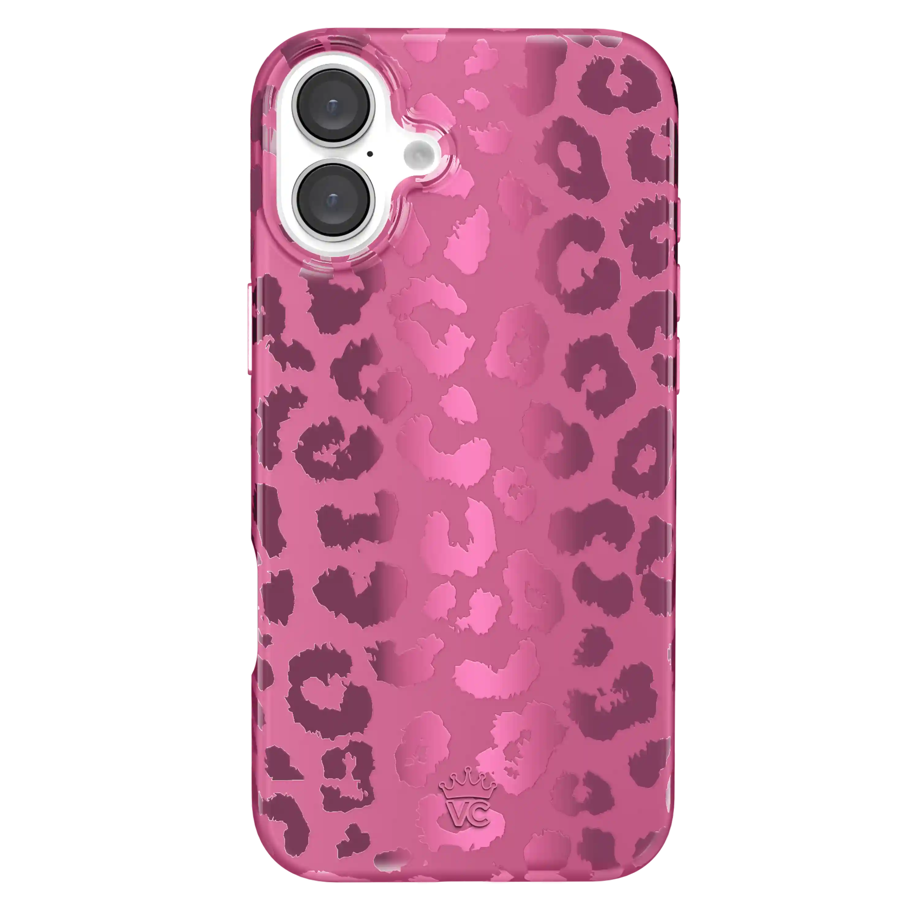 Pink Ruby Leopard iPhone Case