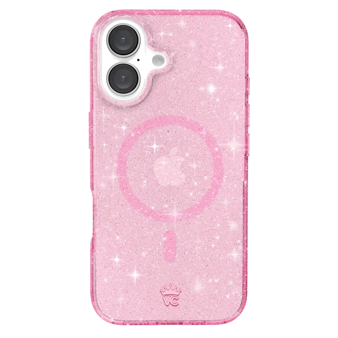 Pink Stardust Glitter iPhone Case