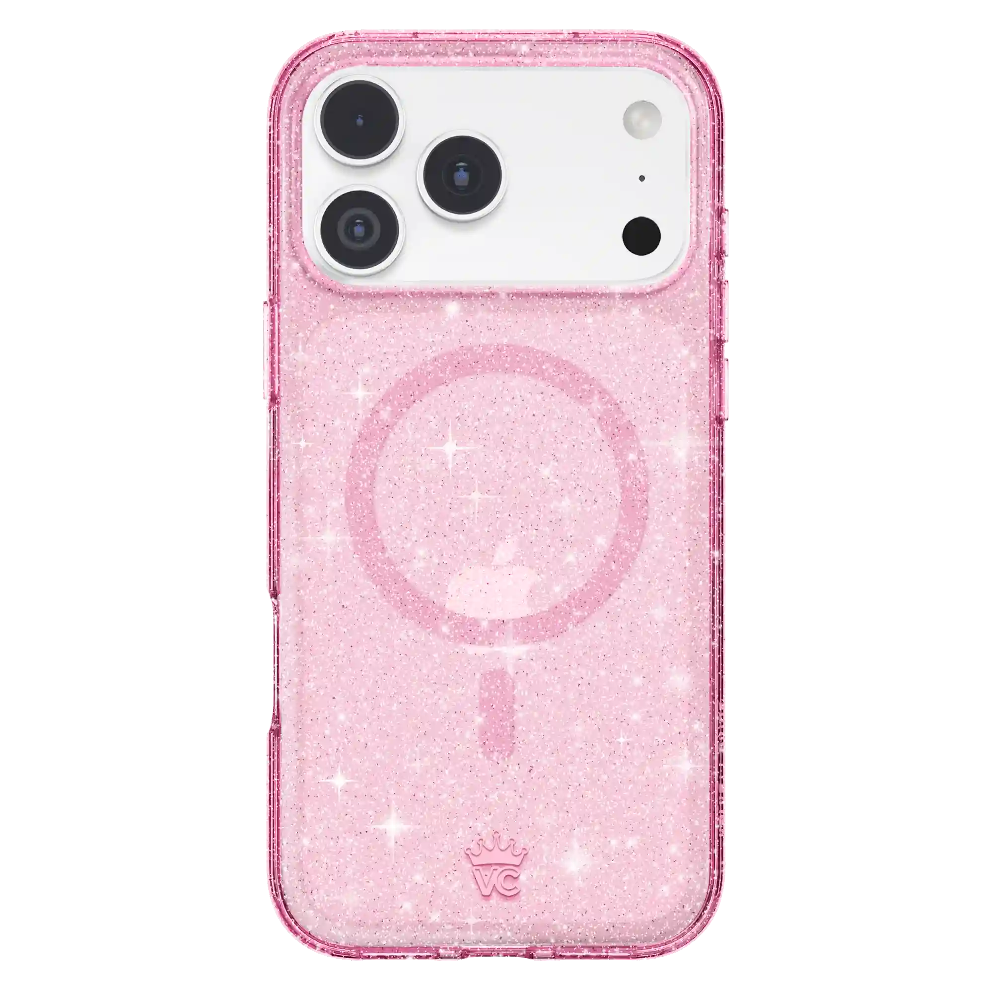 Pink Stardust Glitter iPhone Case
