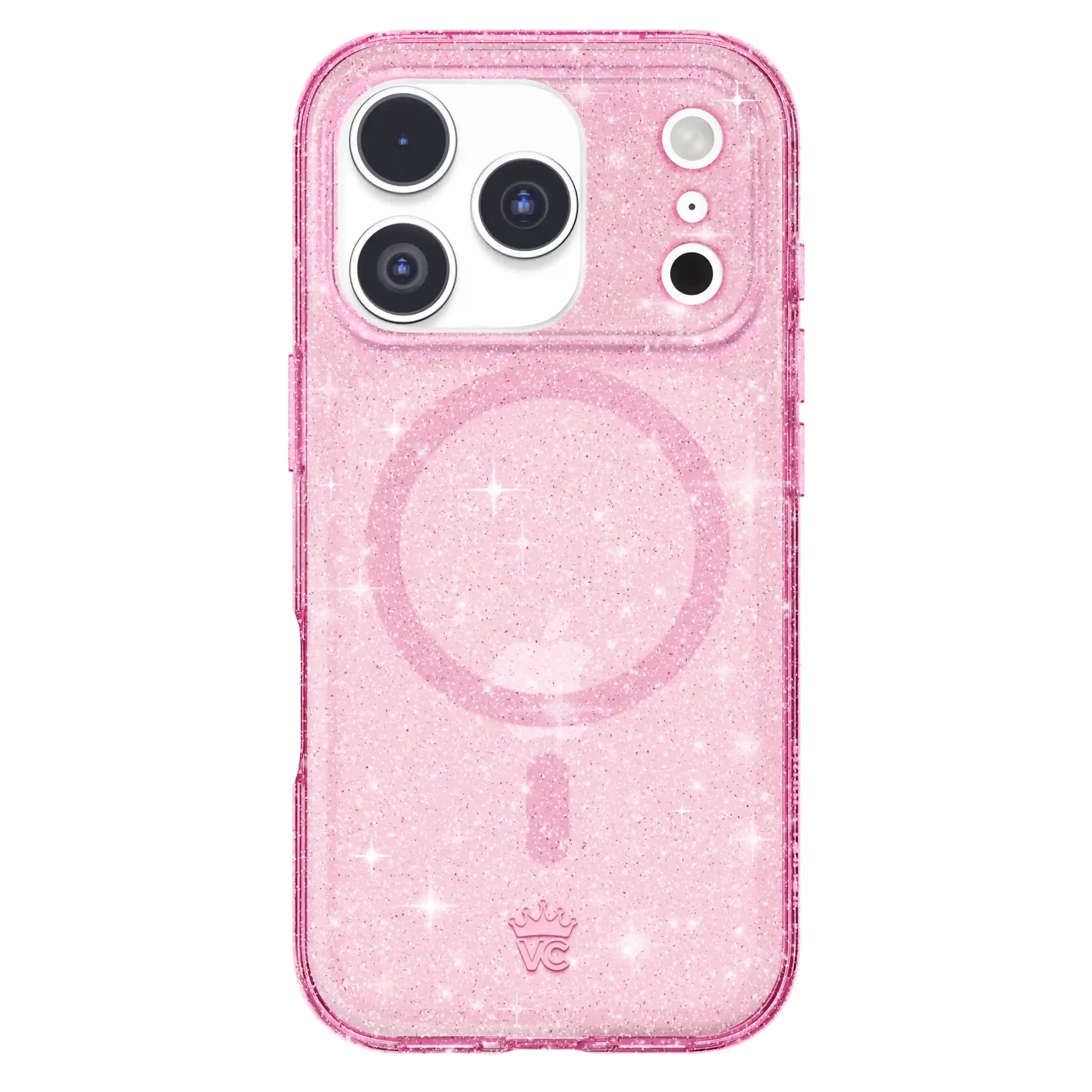 Pink Stardust Glitter iPhone Case