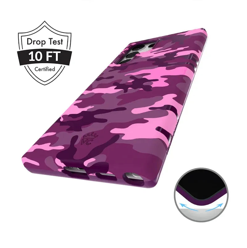 Magenta Camo Samsung Case