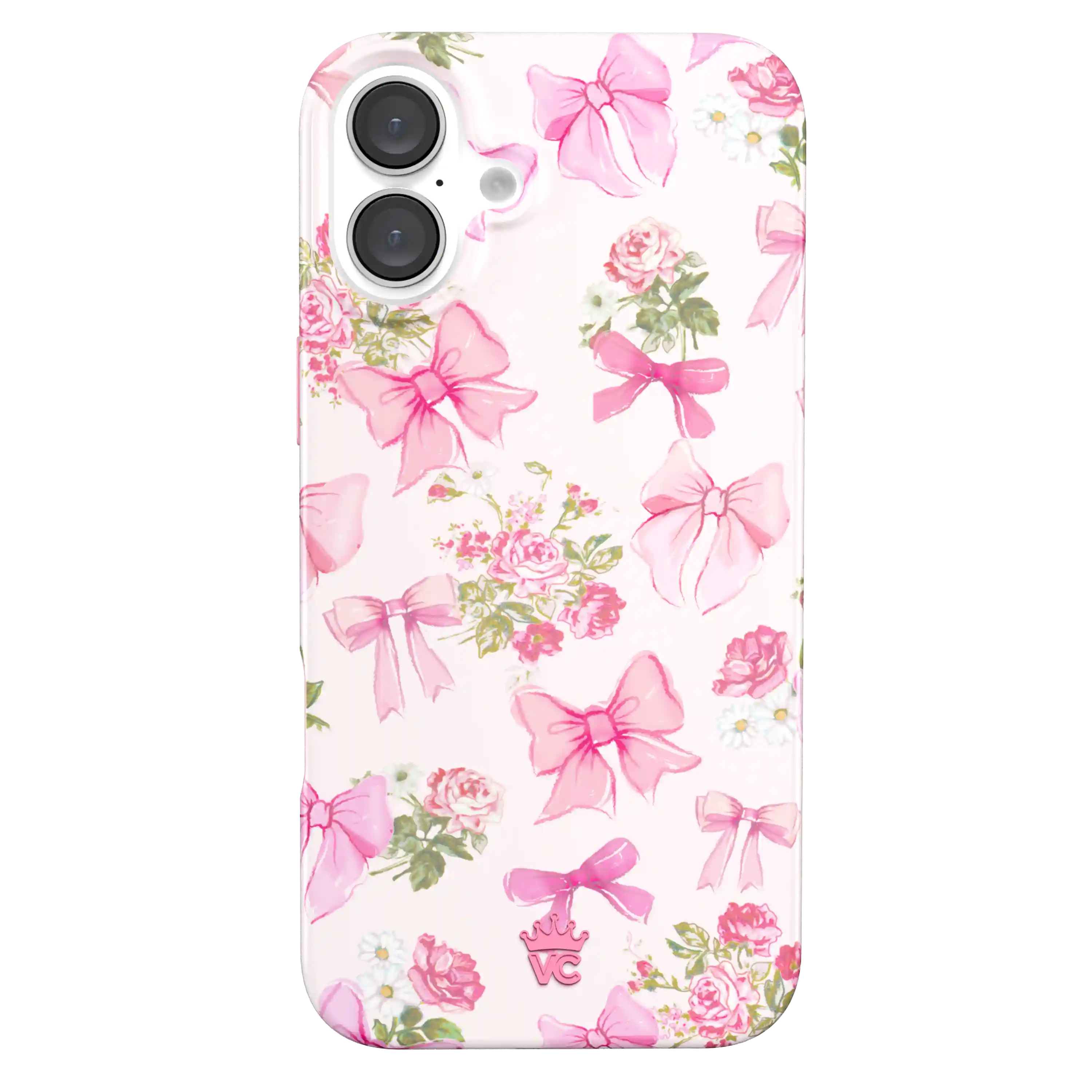 Posie Pink Bow iPhone Case