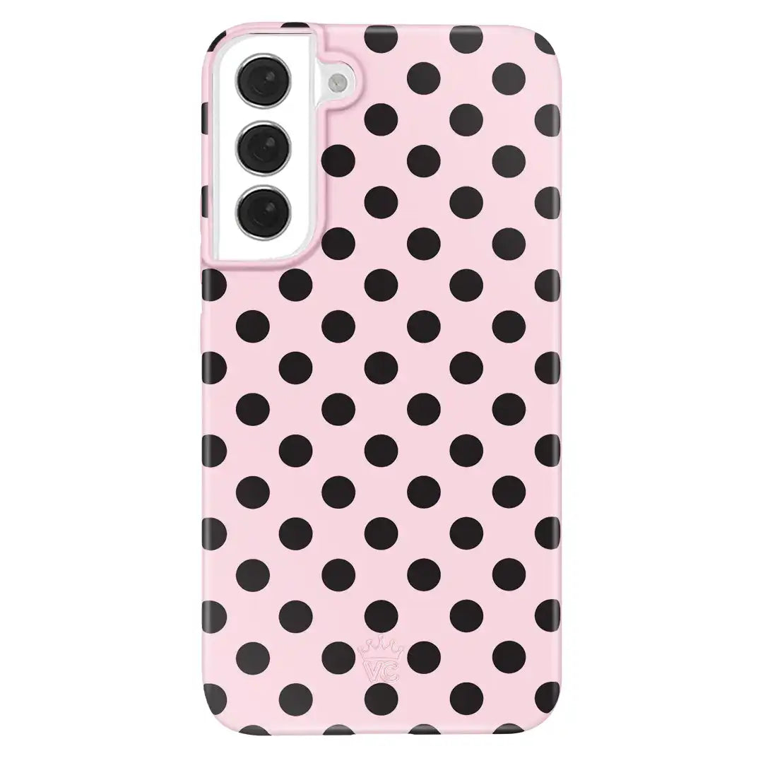 Princess Pink Polka Dot Samsung Case