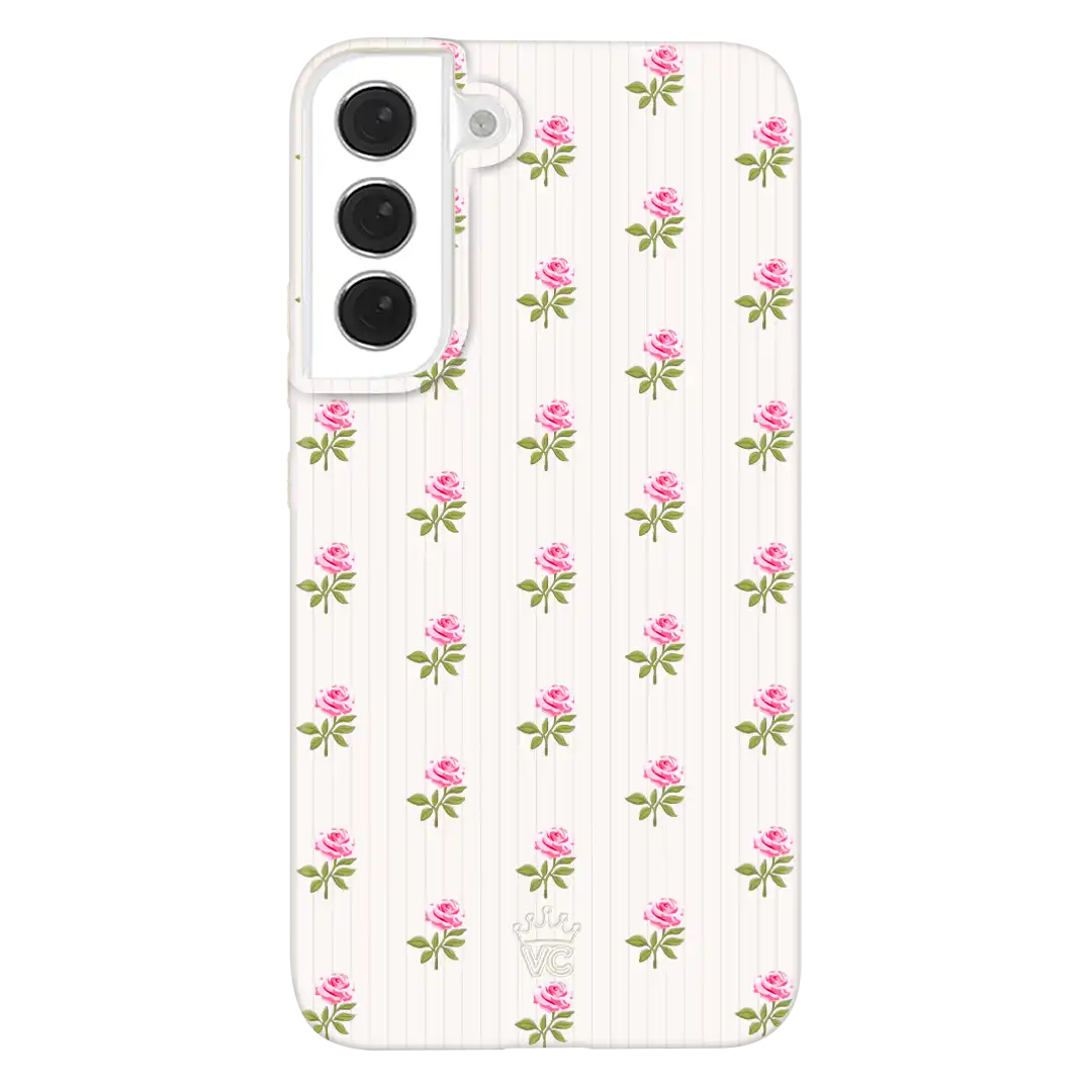 Pink Peony Floral Samsung Case