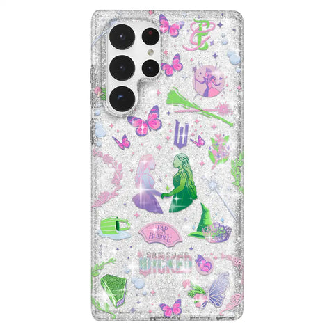 Wicked For Good Glitter Samsung Case
