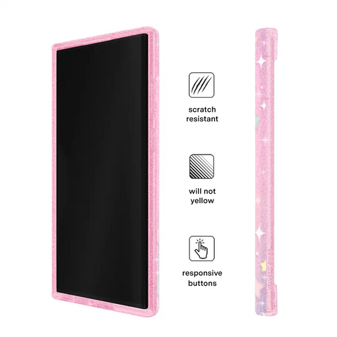 Falling Star Glitter Samsung Case
