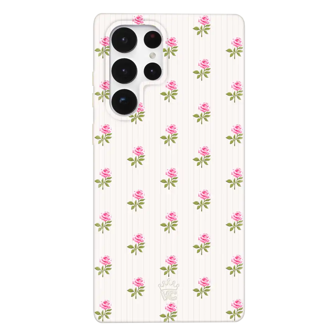 Pink Peony Floral Samsung Case