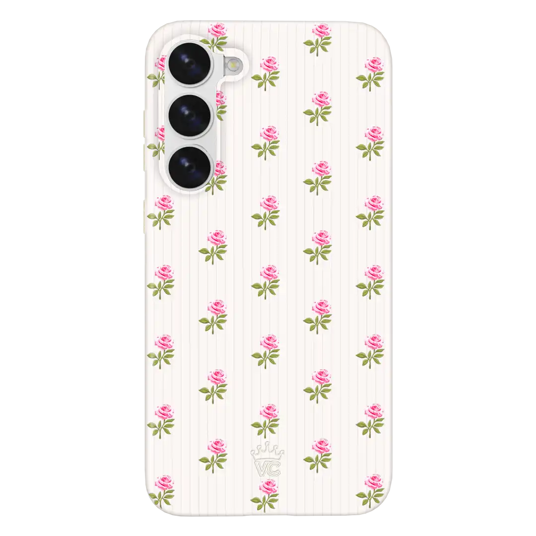 Pink Peony Floral Samsung Case