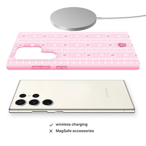 Strawberry Macaron Samsung Case