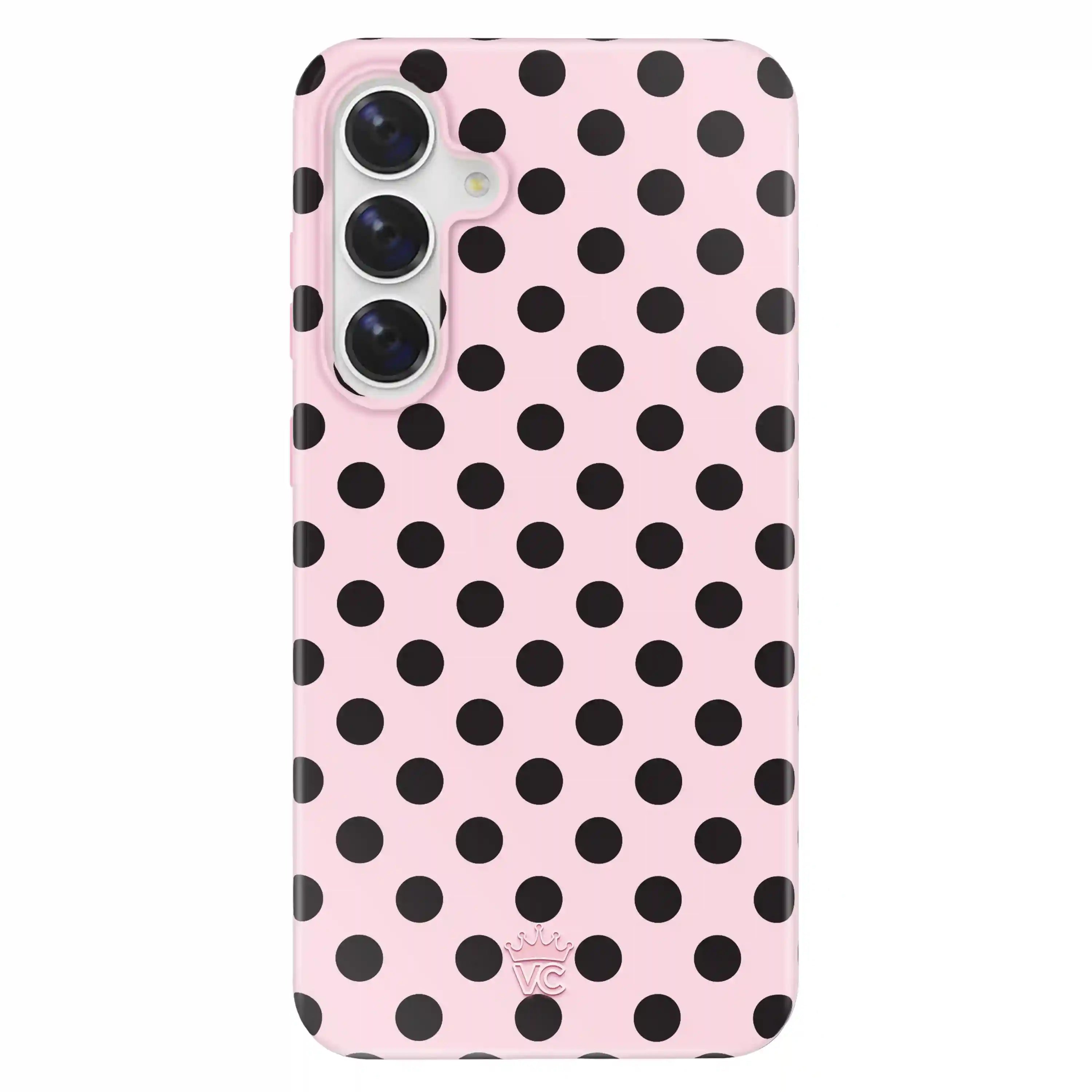 Princess Pink Polka Dot Samsung Case