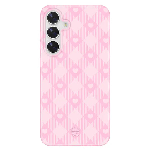 Dolly Pink Gingham Samsung Case