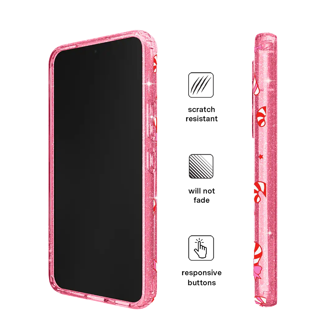 Pink Peppermint Princess Samsung Case