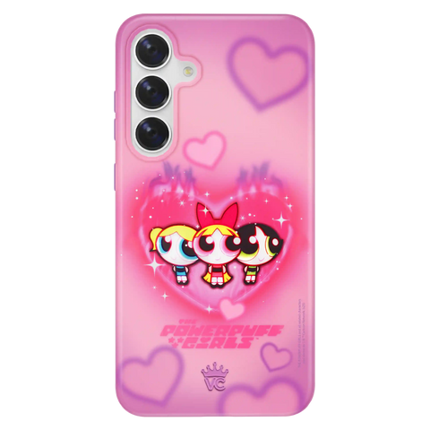 The Powerpuff Girls Airbrush Hearts Samsung Case