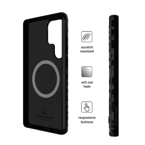 Black Leopard Samsung Case