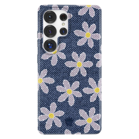 Denim Daisy Samsung Case